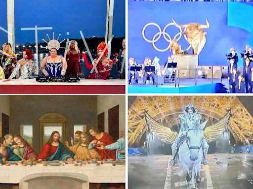 'Blasphemy!': Olympics Opening Ceremony accused of mocking Christianity