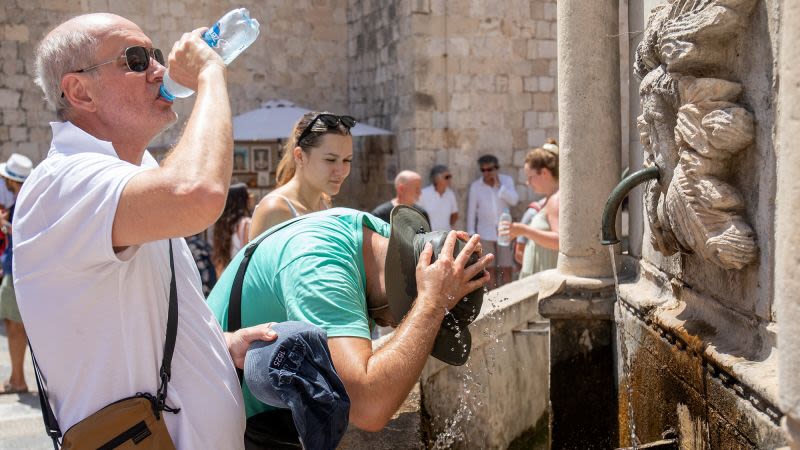 Greece shuts Acropolis and Adriatic Sea hits record-high temperature as extreme heat bakes Europe | CNN