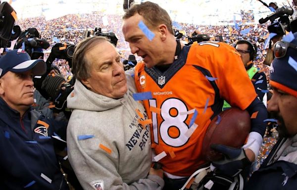 Peyton Manning discusses Bill Belichick, who made much of his football life 'miserable,' joining 'ManningCast'