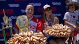 The best images from 2022 Nathan’s Hot Dog Eating Contest