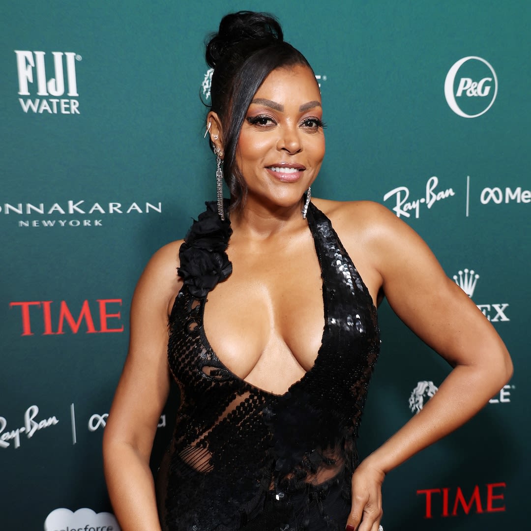 Taraji P. Henson Debuts Orange Hair Transformation With Risqué Red Carpet Look - E! Online