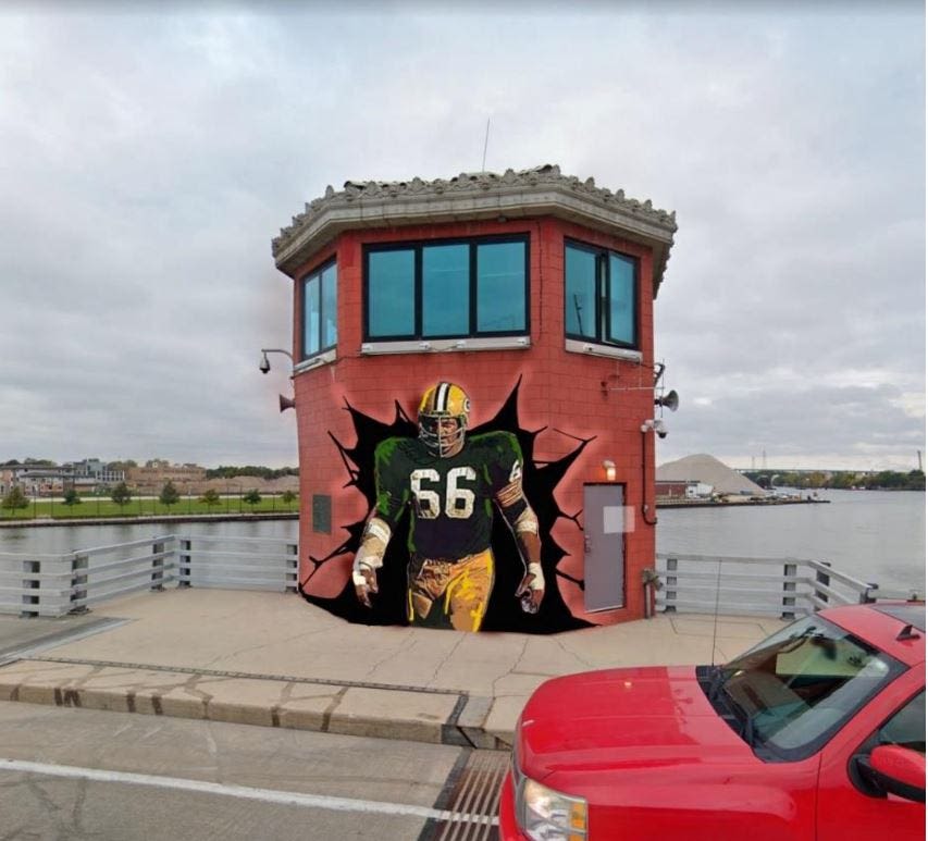 Murals and (much-needed) maintenance in store for downtown Green Bay's Nitschke bridge
