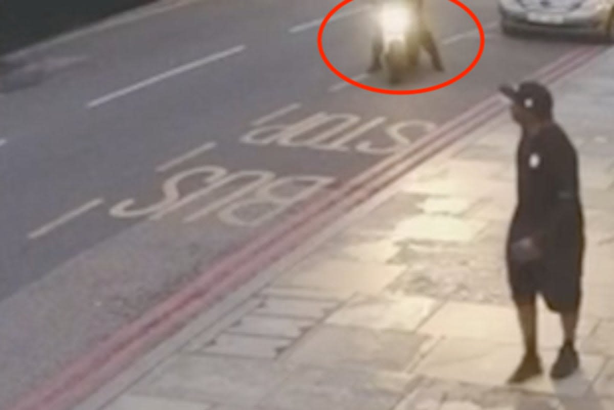 Moment gunmen fires into Dalston restaurant critically wounding girl, 9, as she ate with family