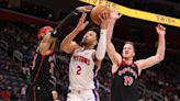 Pistons snap NBA record-tying 28-game losing streak with win over short-handed Raptors