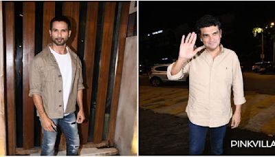 Deva: Shahid Kapoor, Siddharth Roy Kapur attend wrap-up party of Rosshan Andrrews film; Watch