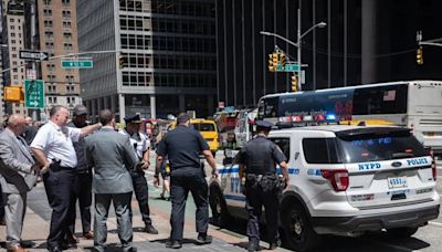 Nueva York: un hombre fue apuñalado con un machete en ambas piernas en pleno Times Square