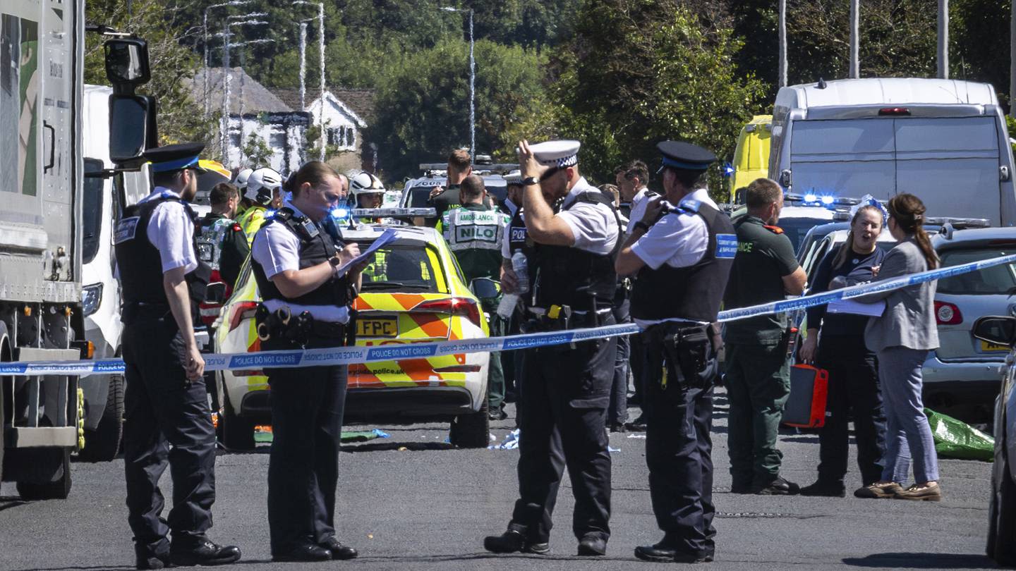 2 children dead and 11 people injured in stabbing rampage at a dance class in England, police say