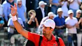 'Concerned' Djokovic to undergo scans as shock Rome exit follows bottle drama