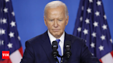 'In best interest of ...': Joe Biden announces he is withdrawing from US presidential race - Times of India