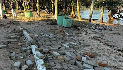 Custo dos estragos causados pela cheia da Lagoa dos Patos em São Lourenço do Sul deve ser conhecido nesta semana