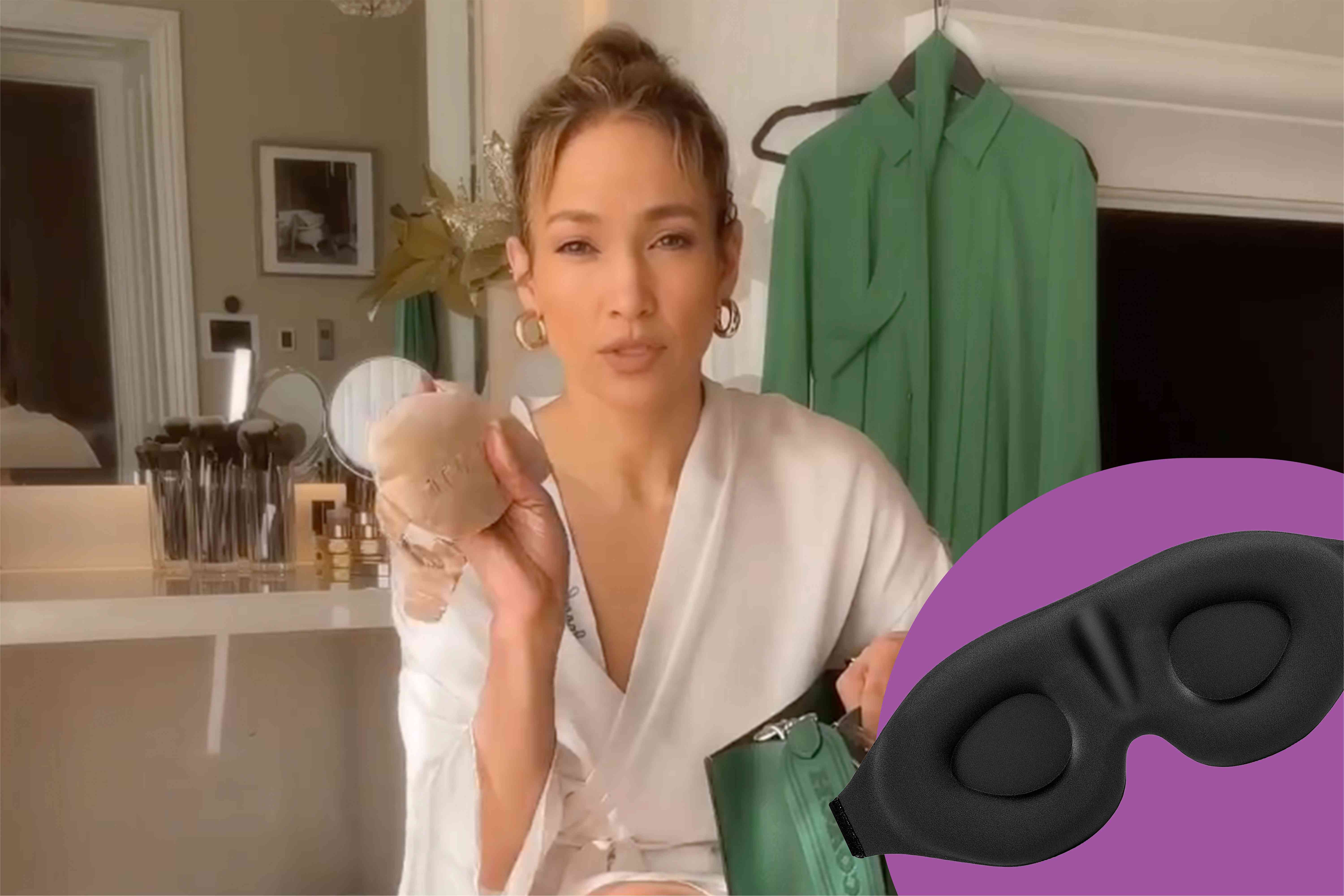 Jennifer Lopez’s Silky Sleep Mask Reminds Us of This Now-$23 One That’s Like ‘Blackout Curtains’