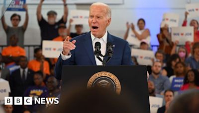 Joe Biden avoids further gaffes at Detroit rally