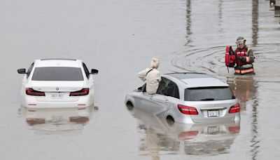 Drake shows video of flooded mansion as torrential rain batters Toronto