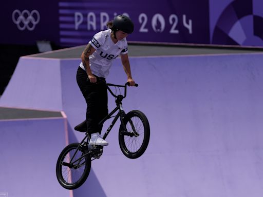 'Perris in Paris': US BMX rider Perris Benegas surges to take silver in Paris Olympics