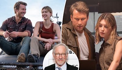 Blame Steven Spielberg for cutting Glen Powell and Daisy Edgar-Jones’ kiss in ‘Twisters’