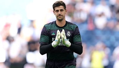 Courtois ya está recuperado y podría jugar ante el Cádiz en el Bernabéu