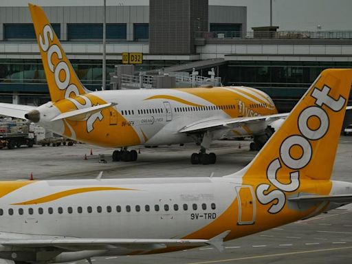 Scoot blames flight cancellations on shortage of spare parts caused by supply chain issues