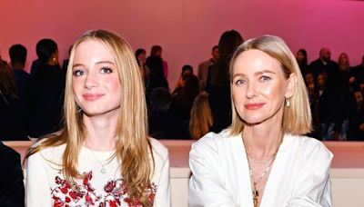 Naomi Watts and Child Kai Are the Picture of Spring at Dior Pre-Fall Show