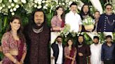 MK Stalin, AR Rahman, Suresh Gopi and more attend Varalaxmi-Nicholai’s wedding reception; pics out