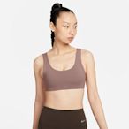 NIKE AS W NK DF ALATE ALL U BRA 女運動內衣-紫紅-FB3240208