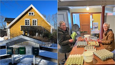 This farm just outside Oslo serves as a day care for people with dementia. It helps give them something to care for, too.