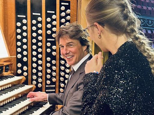 That’s incredible… that is nuts”: Tom Cruise gets a Royal Albert Hall organ lesson