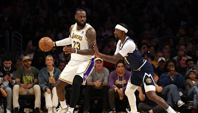 Lakers stave off playoff elimination while ending 11-game losing streak against Nuggets