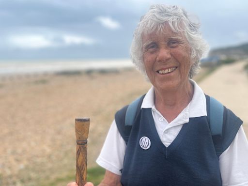 Woman, 89, completes 90-mile walk along coast