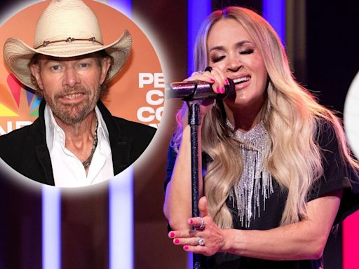 WATCH: Carrie Underwood Honors Toby Keith With Gorgeous 'Should've Been a Cowboy'