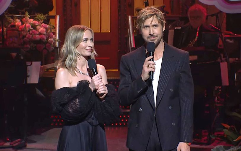 Ryan Gosling Sings Version of Taylor Swift's 'All Too Well' on 'SNL' as Emily Blunt and Caitlin Clark Cameo