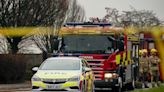 Electric heater fire leaves casualty in care of paramedics in Whitchurch