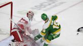 Detroit Red Wings hammered early in 4-1 L to Minnesota Wild, lose Filip Hronek to injury