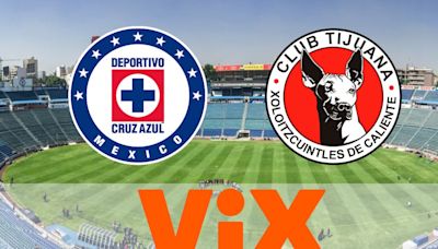 ViX Premium GRATIS - Cruz Azul vs. Tijuana EN VIVO: qué canal pasa transmisión