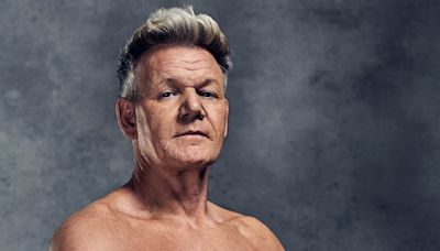 Shirtless Gordon Ramsay, 57, shows off his ripped physique