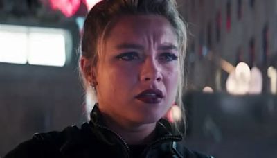 Florence Pugh Teases Upgraded Black Widow Costume in Thunderbolts Set Video