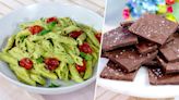Samah Dada's avocado pesto and no-bake brownie bars are a perfect spring meal