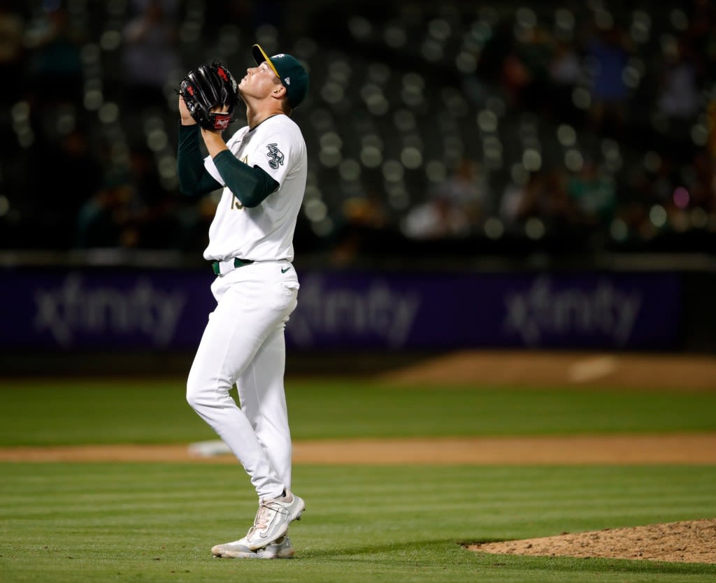 ‘I’m extremely disappointed’: Oakland A’s Mason Miller discusses fracturing pinky