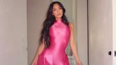 Kim Kardashian Shows Off Figure in Hot Pink Catsuit: 'The Pink Power Ranger's Name Is Kimberly'