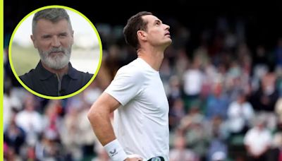 Roy Keane’s less than glowing tribute to Andy Murray after emotional Wimbledon farewell