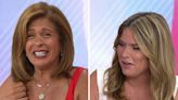 Jenna Bush Hager offers to help take Hoda Kotb's bra off on 'Today': "Free your boobs, Hoda!"