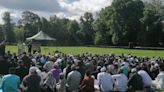 Muslims celebrate Eid with food and prayer