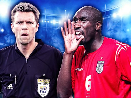 What happened to the referee who disallowed Sol Campbell's goal vs Portugal