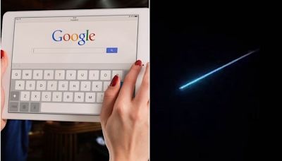 ¿Qué pasa si escribes "meteoro" en el buscador de Google?