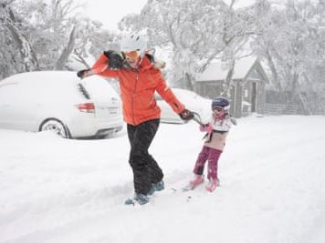 ‘Magical wintry scenes’: snow ‘just keeps coming’ at Australian ski resorts