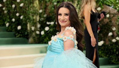 Lea Michele Shows Off Stylish Baby Bump at 2024 Met Gala