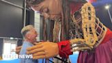 Little Amal: Puppet of refugee in action ahead of arrival in NI