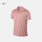 窩美Nike官方旗艦店正品 潮流款男子排汗立領網球衣
