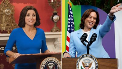 'Veep' Fans Think Kamala Harris Is Spitting Image of Selina Meyer