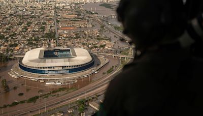 Brazil gov. urges national football halt amid floods