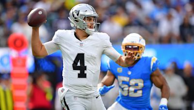 Raiders QB Aidan O'Connell Deserves Mulligan Week One Against the Chargers